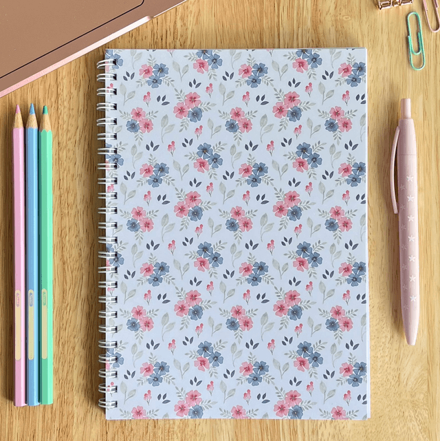 Carnet de notes à spirales – Illustré à l’aquarelle