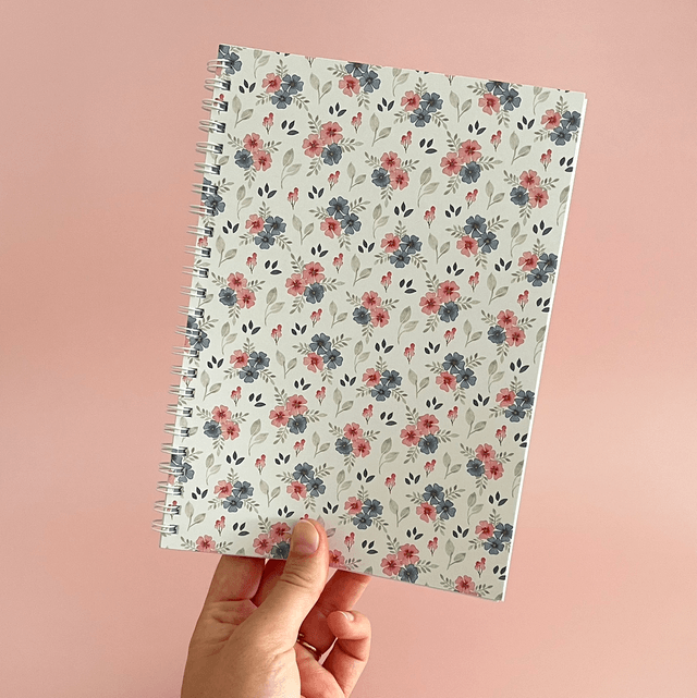 Carnet de notes à spirales – Illustré à l’aquarelle