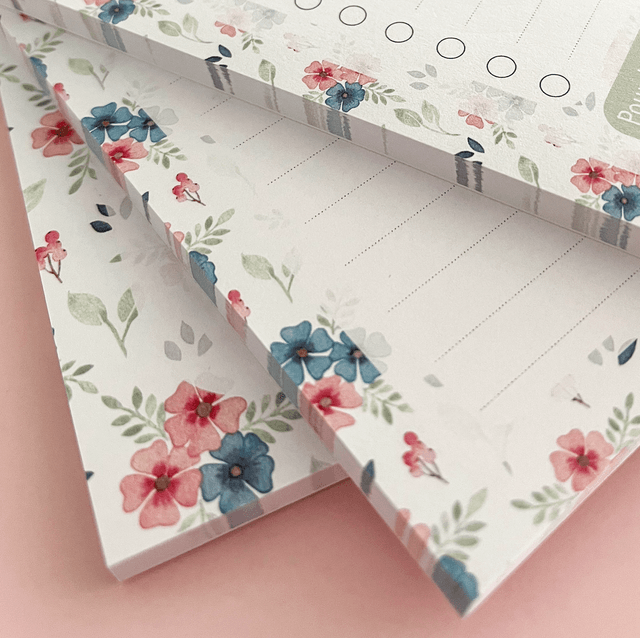 Bloc-notes “Ma liste du jour” – Illustré à l’aquarelle