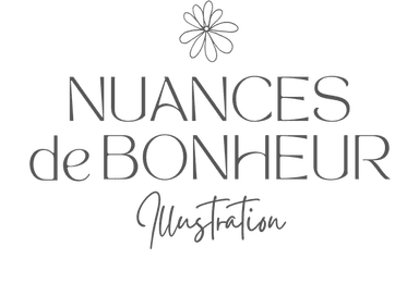 Nuance de Bonheur Illustration aquarelle