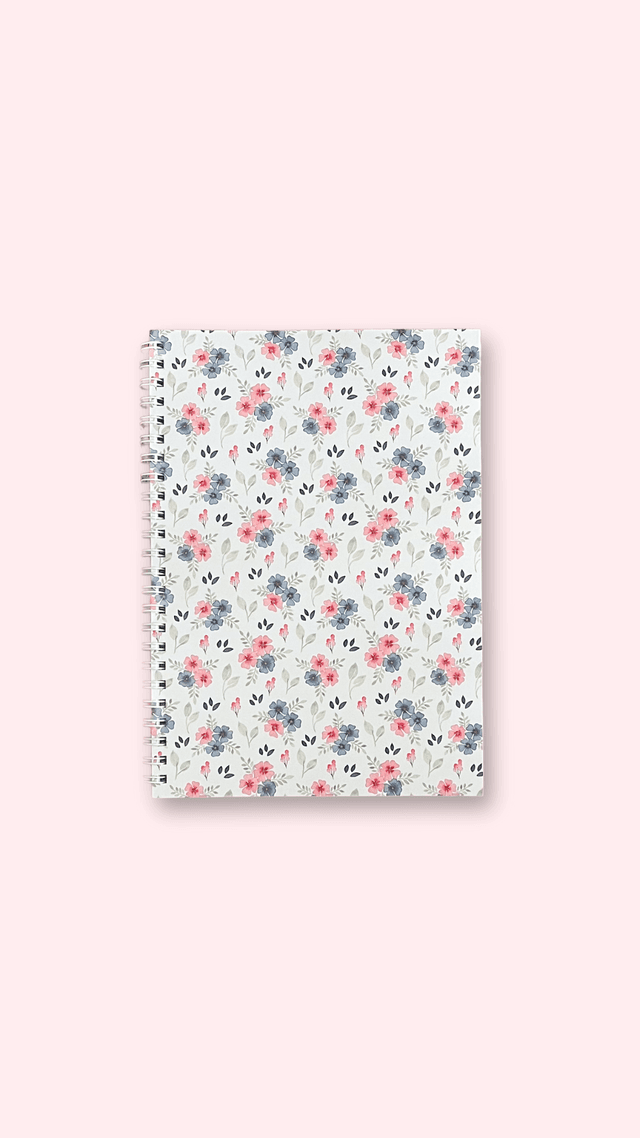 Carnet de notes à spirales – Illustré à l’aquarelle